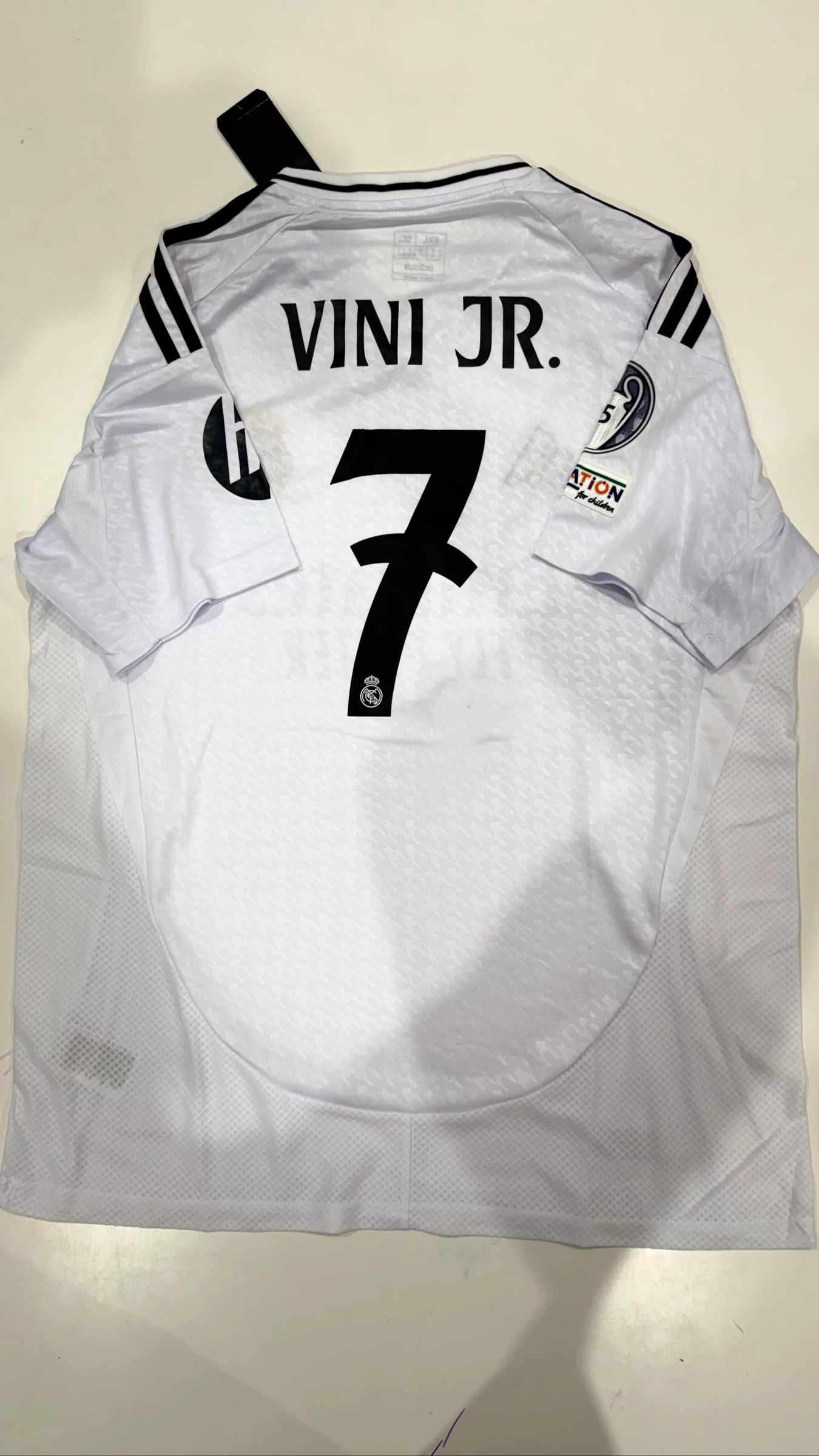 T-shirt Real Madrid 24-25, 7 Vinicius – photo 2